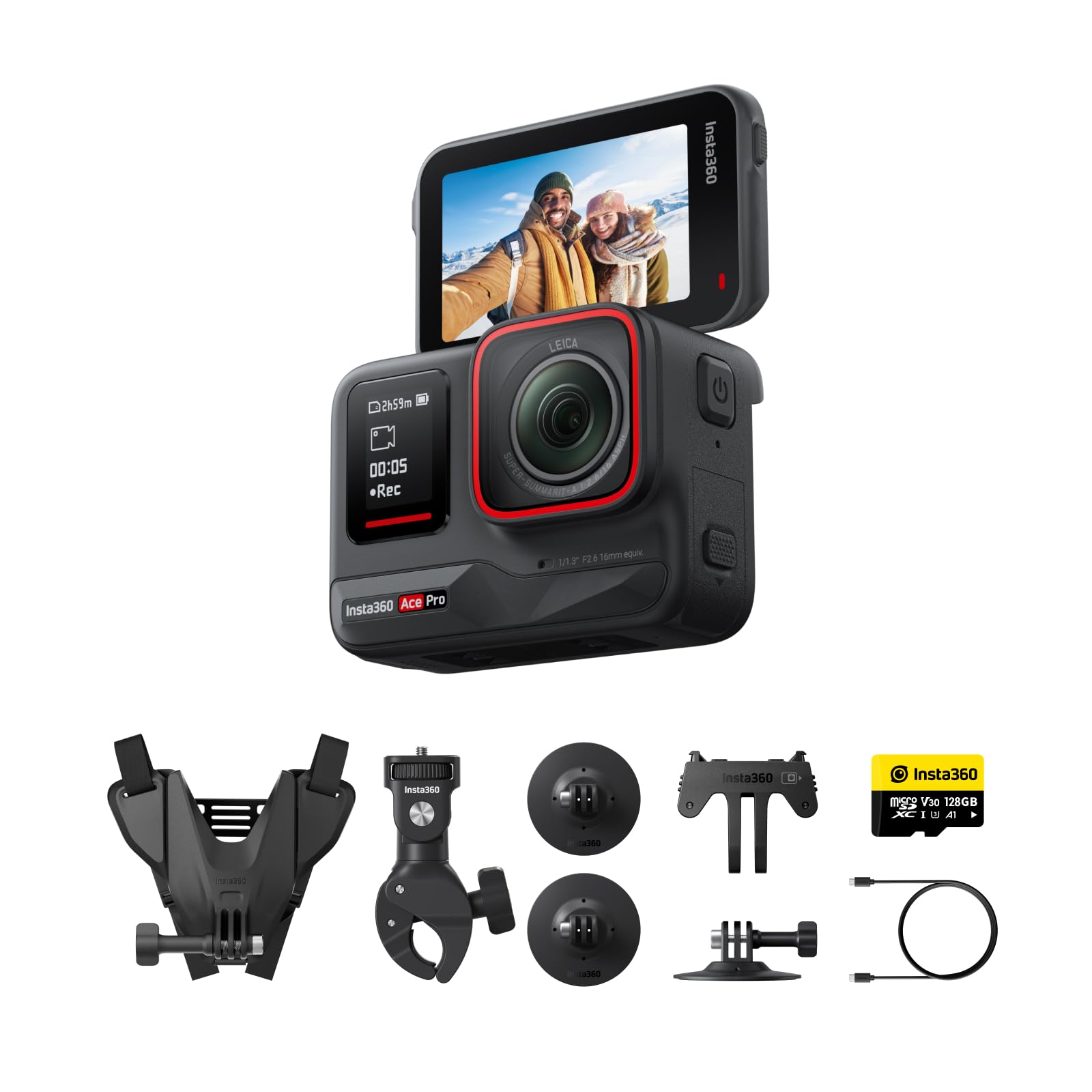 Amazon | Insta360 Ace Pro - アクションカメラ 防水 1/1.3インチ